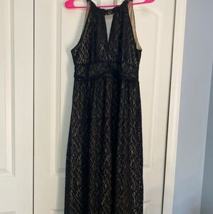 Formal long black dress